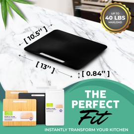 360 Kitchen Appliance Sliding Tray, an elegant sliding appliance Caddy that offers total countertop organization. Access your coffee maker or heavy appliance with the slide of a finger.