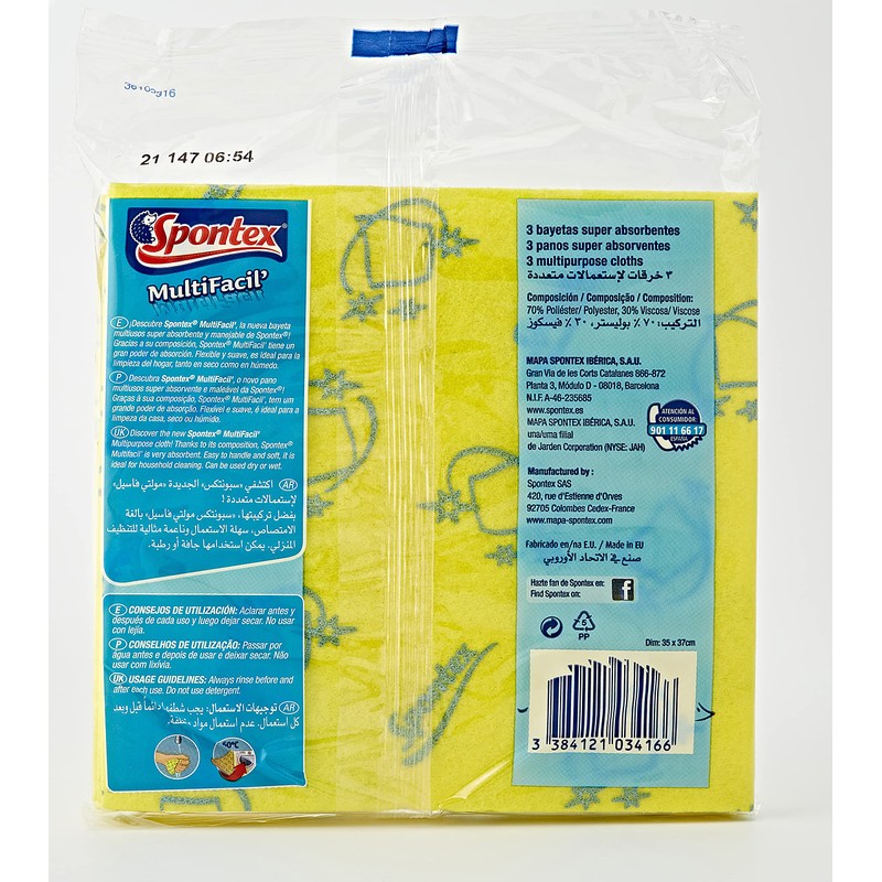 Spontex Microfibre multifacil 2 + 1
