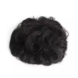 Top Cover 탑커버 정수리가발 검정 웨이브-WFIFAWF Top Cover Synthetic Wig Black Wave-WFIFAWF [Select a product]