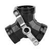 Fdit 2Pcs 3-Heads E27 Lamp Base Holder Light Bulb Socket