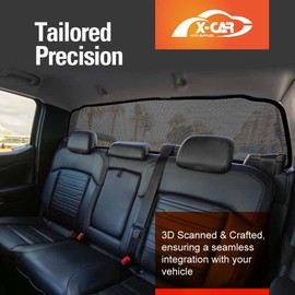 X-CAR Rear Windscreen Sun Shade for Ford Ranger 2011-2022 Car Custom Wind Screen Sun Blind Mesh