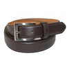 CTM® Men's Big & Tall Leather Basic Dress Belt with