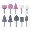 sourcing map Abrasive Stone Points Set Grinding Wheel Polishing Head