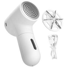 Sweater Shaver, Electric Fabric Shaver with 5 Speeds & 2 Replacement Pilling Blades, USB Charging Lint Remover, Sweater Pill Remover Fabric Shaver for Clothing Sofa