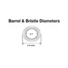 Phillips Brush XL-2 Round Brush with Reinforced Boar Bristle and