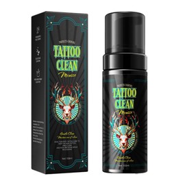 Tattoo Foaming Cleanser, Tattoo Aftercare Cleansing Foam, Tattoo Clean Soap, Moisturizing & Colour Protection, 150ml