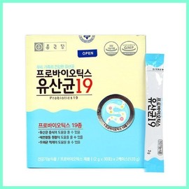 Jongkundang 종근당 유산균 60포 /배변활동/프로바이오틱스 Jonggeun-Dang Probiotics 60 Packs / Bowel Activity / Probiotics