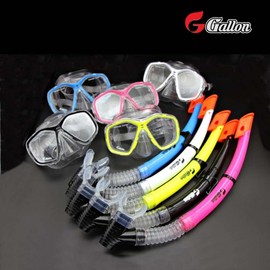 Snorkel Set Set Adult CA01 Pink