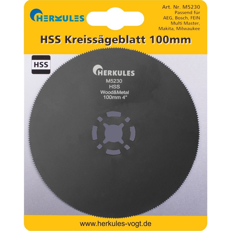 HERKULES M5240 HSS Offset Serrated Segment Saw Blade by For