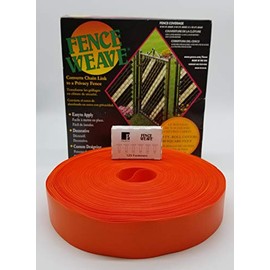 Pexco Brand Fence Weave 250' Roll - Orange - Made in The USA!