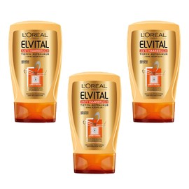 L'Oreal Paris Elvital Anti Hair Breakage Hair Treatment for Damaged Hair 125 ml Pack of 3