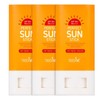 Touch Me 터치미 퍼펙트 자외선 차단 데일리 선스틱 20g 총 3개 /유기자차 Touch Me Perfect UV Block Daily Sunscreen Stick 20g Set of 3 / Organic Zinc Oxide