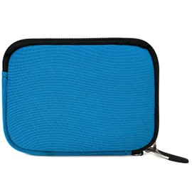 VanGoddy Mini Glove Sleeve Pouch Case for Sony Cyber Shot DSC Series Digital Cameras and Screen Protector (Sky Blue)