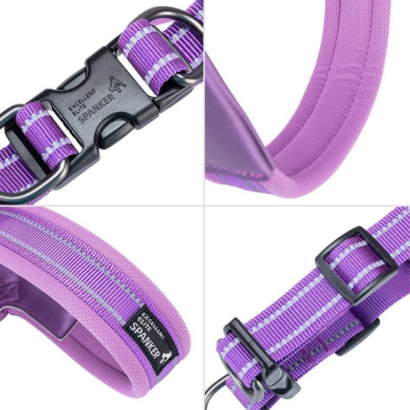 EXCELLENT ELITE SPANKER No Pull Dog Harness Step-in Adjustable Reflective