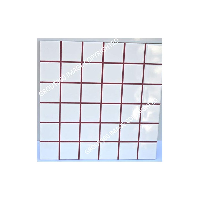 Grout 360 Wine Red Sanded Tile Grout for Tile Installation