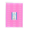 ForPro Professional Collection Sparkle Mini Buffer Sheet, Pre-Cut, Double-Sided Manicure