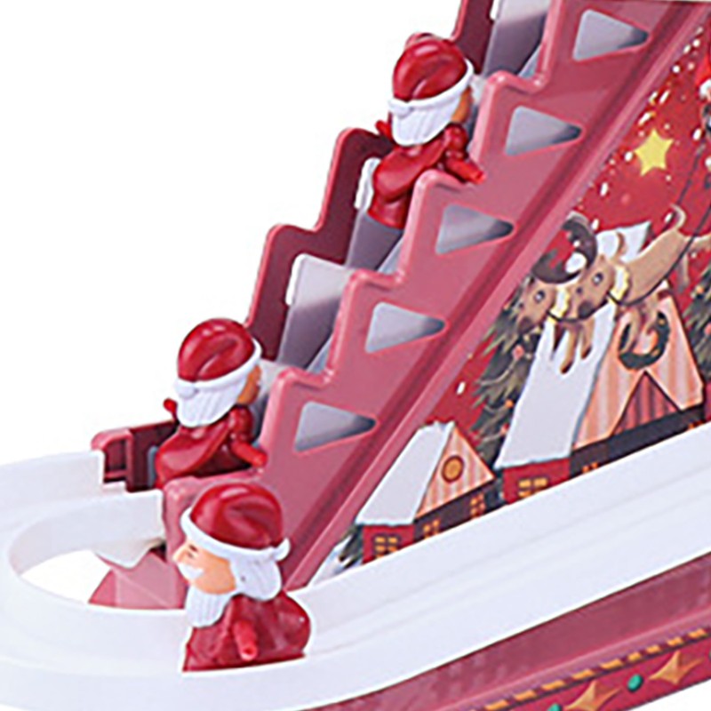 Electronic Christmas Track Slide Automatic Early Educational Christmas Sliding Roller