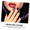 Baluue Nail Art Charms Rhinestone Nail Beads Gems for Creative