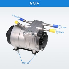 CARMOCAR Fuel Pump Assembly 6C3Z-9G282-C PFB-101 replacement for Ford F250 F350 F450 F550 Super Duty 2003-2007 Excursion 2003-2005 6.0L V8 Power stroke Diesel Engine 6C3Z9F759