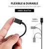 Short MicroUSB Cable Compatible with Your HTC EVO 4G LTE