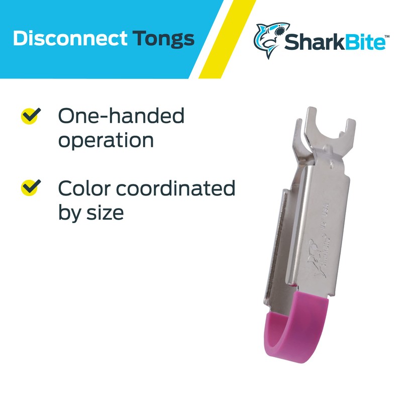 SharkBite 1/2 Inch Disconnect Tongs for Push to Connect Brass