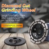 flintronic Premium Diamond Grinding Wheel, 125 x 22.2 mm Sanding
