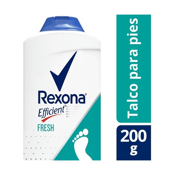 Talco Para Pies Rexona Efficient Fresh 48 Horas 200g