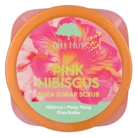 Tree Hut Pink Hibiscus Shea Sugar Scrub | Exfoliating Body Scrub Removes Dead, Dry Skin for a Soft and Hydrated Feel | Nourishing Essential Body Care | 18 Ounce