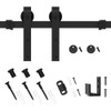 WINSOON 3FT Super Mini Sliding Barn Door Hardware Kit for