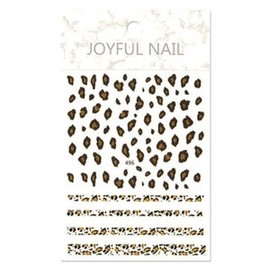 Leopard Print Nail Sticker 496 / 호피 네일스티커 496