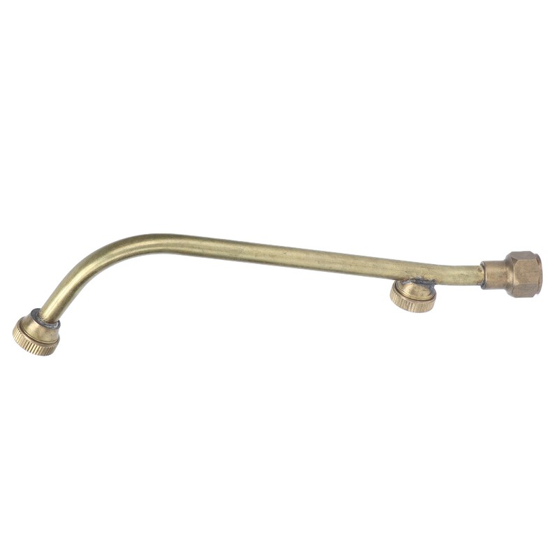 Garden Sprayer Nozzle Double Outlets Brass Agricultural Water Mist Atomizing