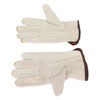 Garden Cowhide Gloves Puncture Proof Wearproof Full Finger Leather Gloves