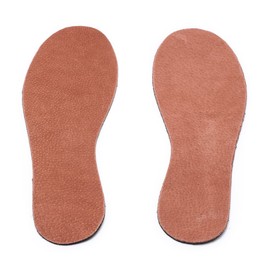 LAMBAA Natural Leather Insoles Tan 8 Women/6 Men