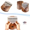 Moozica Kalimba 21 Keys Solid Koa Wood, Single Solid Wood