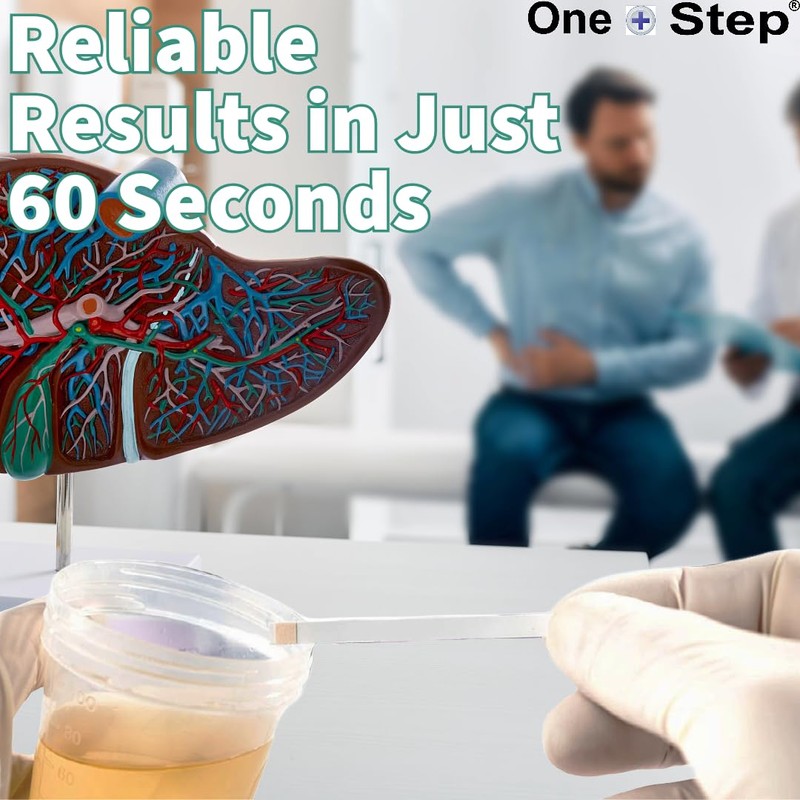 5 x Home Liver Disease Function Urine Health Check Tests