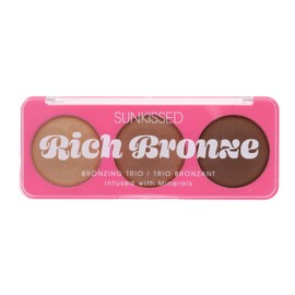 Sunkissed Rich Bronze Bronzing Trio, 3 Shades for Warmth and Radiance