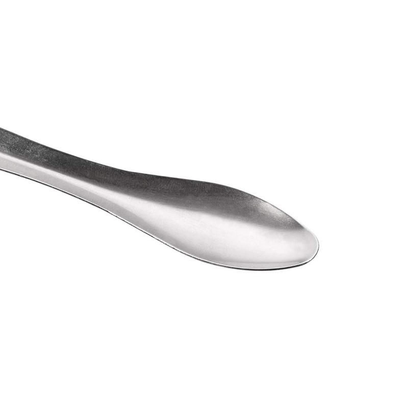 sourcing map Micro Scoop Stainless Steel Reagent Sampling Lab Spoon