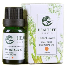 HEALTREE Sweet Fennel Essential Oil 10ml (100% Pure & Natural) | Perfect for Aromatherapy, Skin Care, Brightening, Refreshing Air