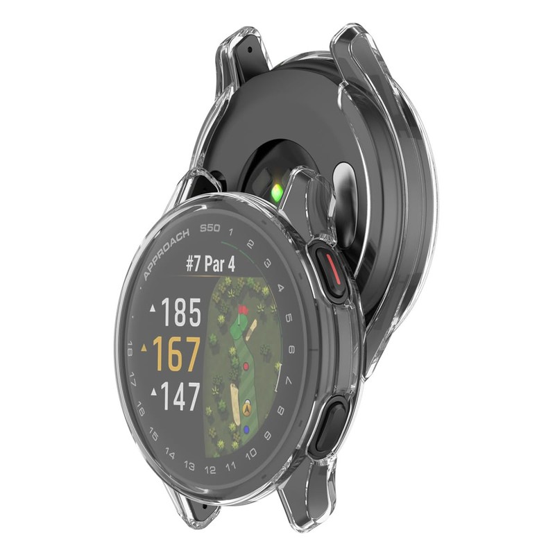 HOMTERN 3-Pack Cases for Garmin Approach S50,Flexible TPU Full Covered