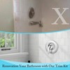 Moen Compatible Shower Trim Kit, Single Handle Replacement for Posi-temp