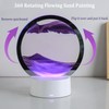 Kamanan Sand Art Table Lamp Dynamic Sand Picture for Rotating