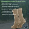 Piarini Bamboo Socks Anti Sweat [6 Pairs] Long – Women's