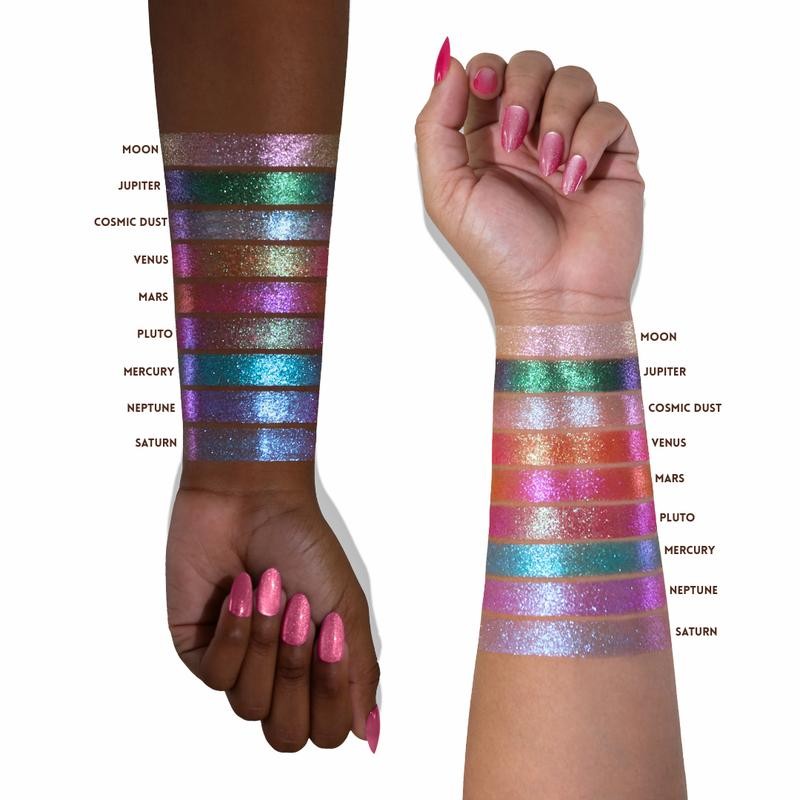 Magical Guardian Single Duochrome Eyeshadows, Sparkly Glitter Eyeshadow, Iridescent shimmer