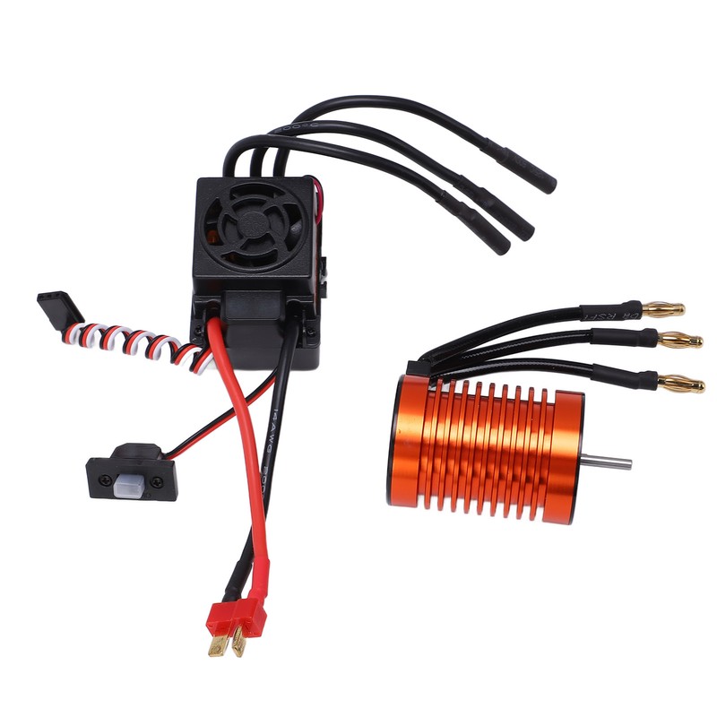 F540 4370KV RC Brushless Motor 60A ESC Waterproof T Plug