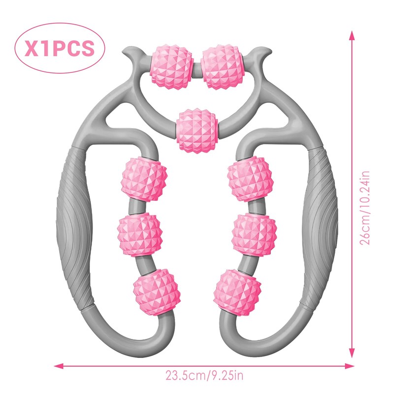 HYran Massage Roller, Massage Roller Legs, Massage Roller with Handle