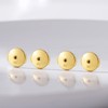 Earring Backs 18K White Gold Plated Sterling Silver Hypoallergenic Earring