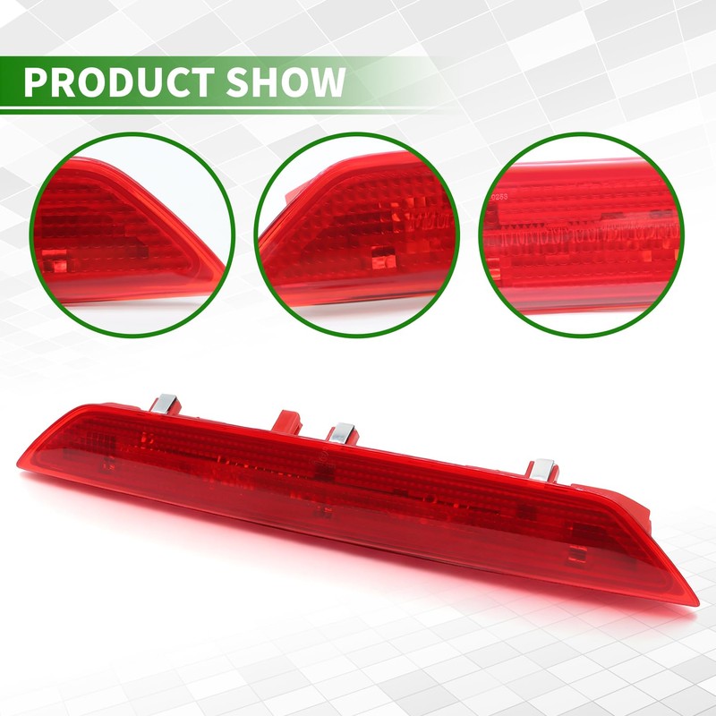 Yunnergo Rear Center Third Brake Light 3rd Hight Mount Stop