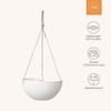 LA JOLIE MUSE 10 Inch Hanging Planters for Indoor Plants,