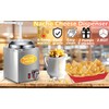 Nacho Cheese Dispenser with Pump - 2.8QT Stainless Steel Nacho