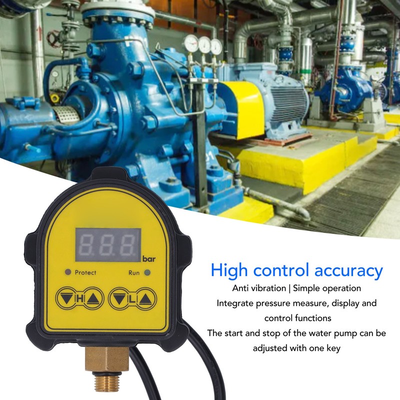 Automatic Digital Pressure Controller IP66 Waterproof High Accuracy Water Pump